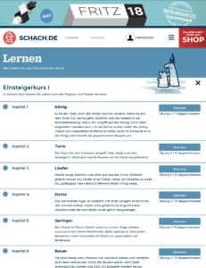 Schachkurs online - www.schach.de